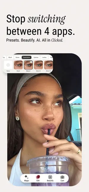 Clicked: AI Editor & Beautify screenshot 1