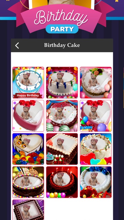 Birthday Cake E-Frames & Photo screenshot-3