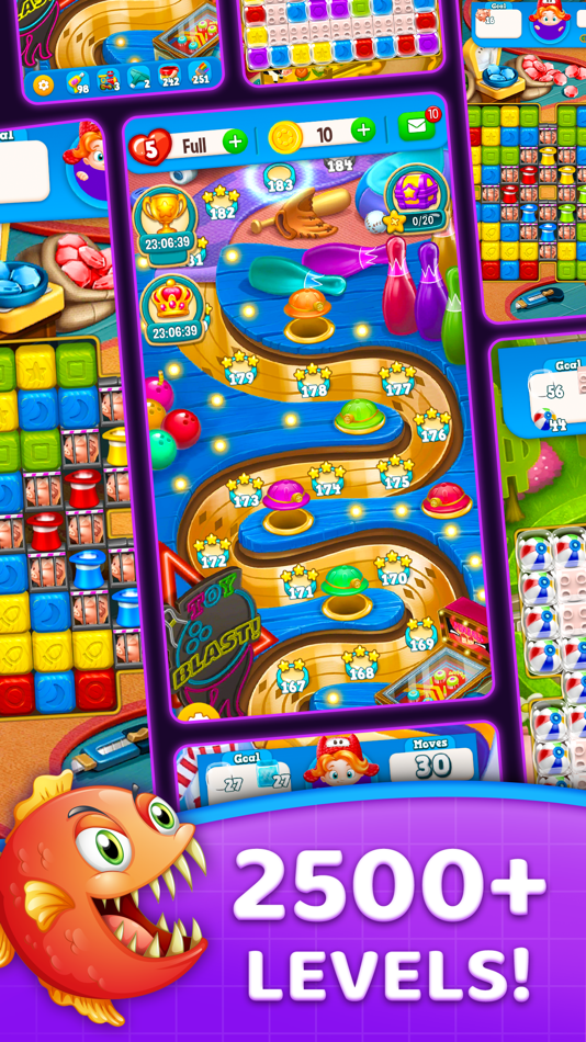 #10. Toy Block Blast- Match, Merge (iOS) By: Vivek Radadiya