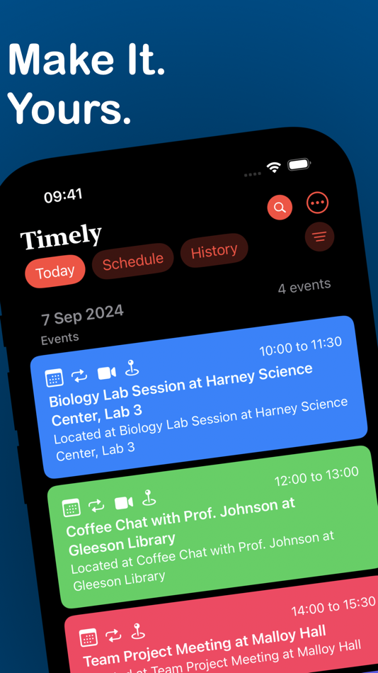 #7. Calendar & To-Do List - Timely (macOS) 게시자: Gabriel Espirito Santo
