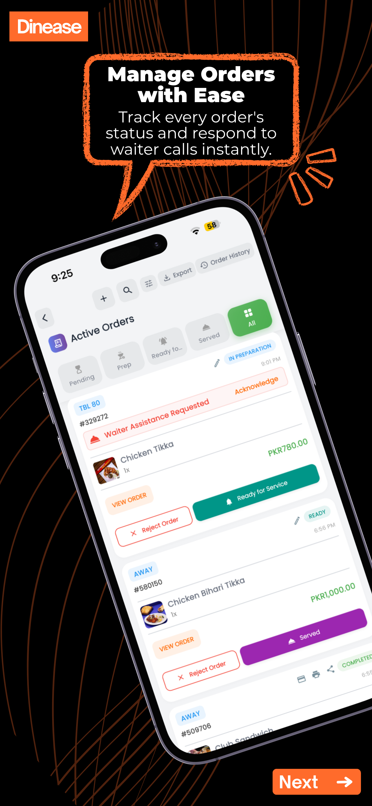 Dinease – Smart Dining screenshot 3