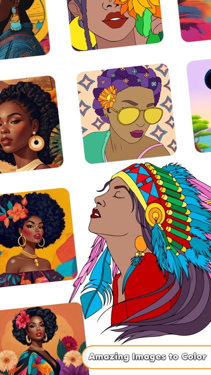 Black Beauty Coloring book screenshot-3