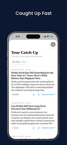 Stocks News: Market Headlines iPhone screenshot