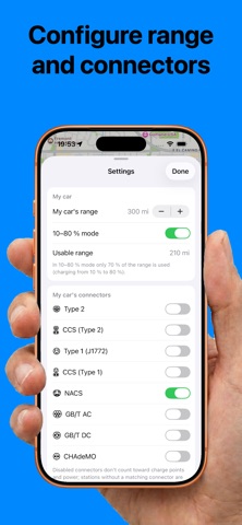 CurrentDrive - EV Charging iPhone screenshot