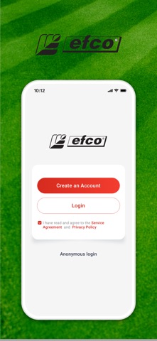 Efco_Robot Mower iPhone screenshot