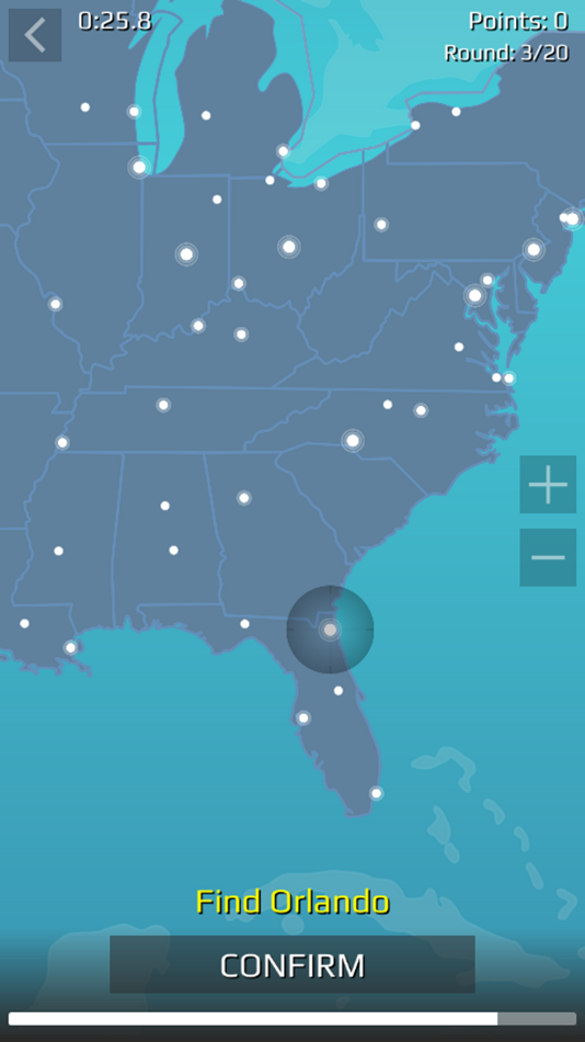 #3. USA Quiz (Qbis Studio) (iOS) Ved: Konrad Kubis