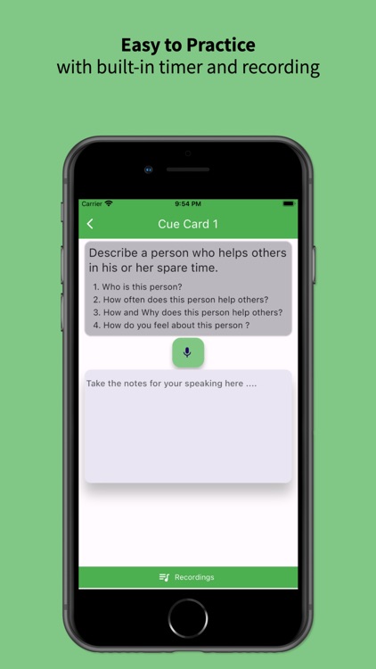 IELTS & CELPIP Speaking Prep