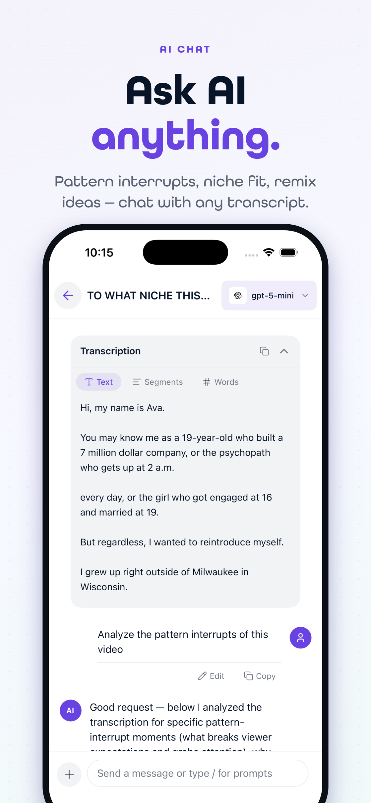 GetTranscribe Video to Text screenshot 7