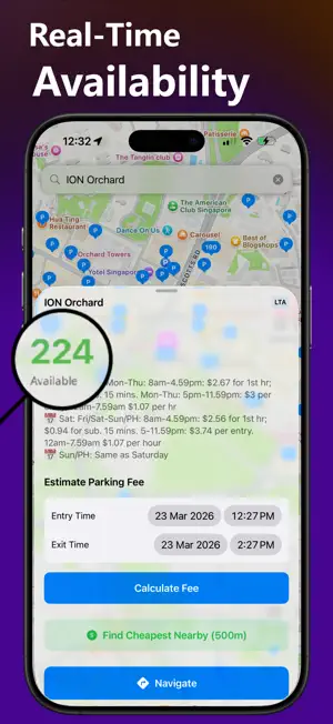 SGParking - Find Cheapest Lots screenshot 1