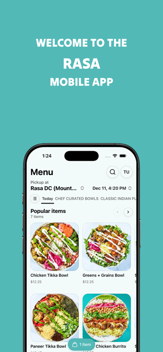 RASA - Order Now Screenshot 1 of 5