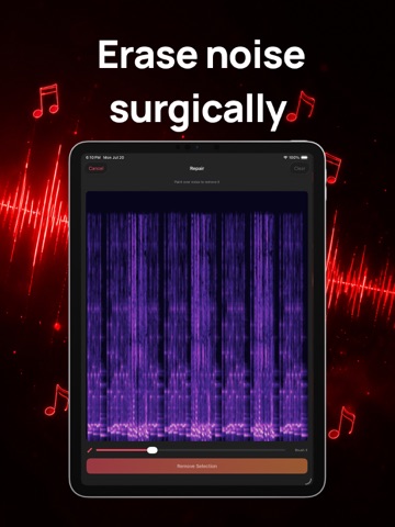 MP3 Converter + Audio Editor iPad screenshot