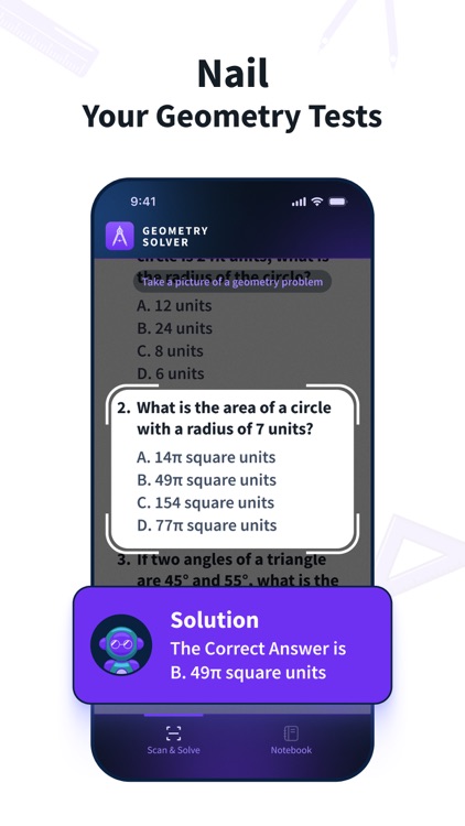 Geometry Solver & Calculator screenshot-3