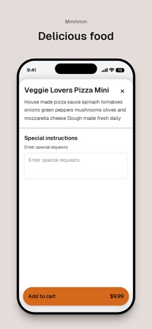 Jimmys Burgers and Pizza iPhone screenshot
