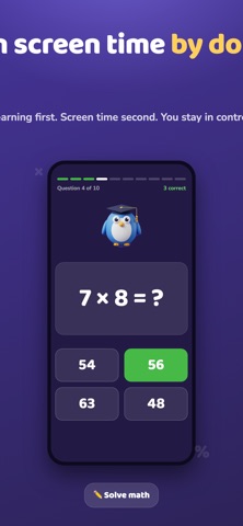 Math Gate: Screen Time Screenshot 2 of 9