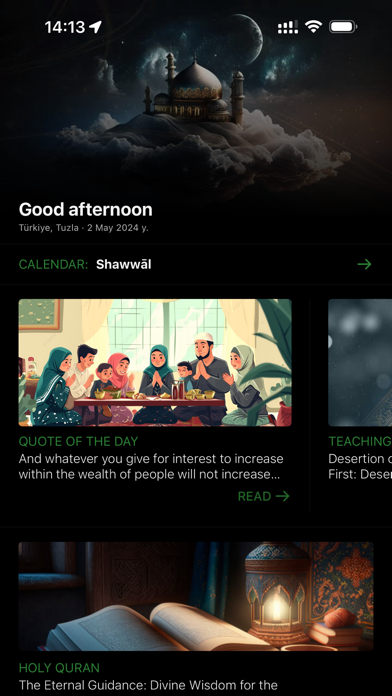 Muslim Daily: Quran & Hadith Screenshot