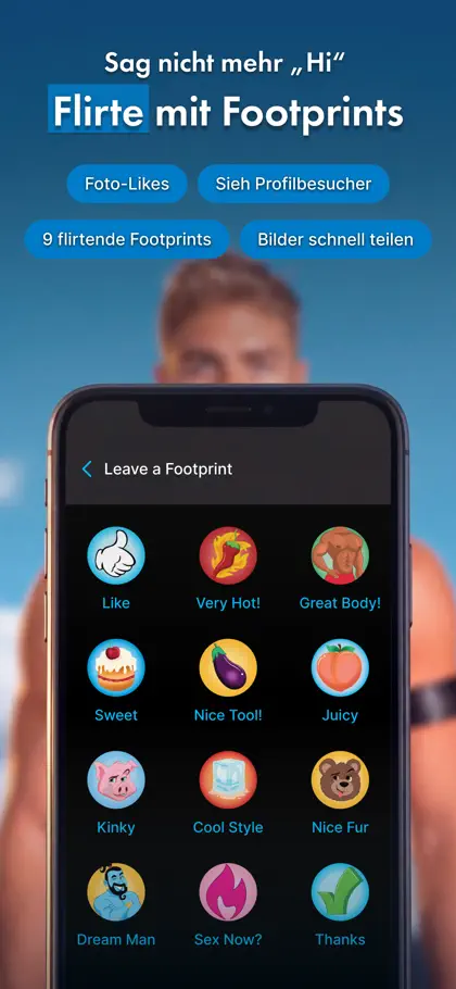 Screenshot 3 di 5 di ROMEO - Gay Dating & Chat