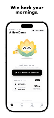 Daybreak: Screen Time Control Screenshot 1 of 5