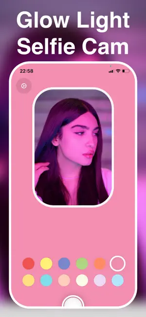 Glow Light Selfie Cam screenshot 1