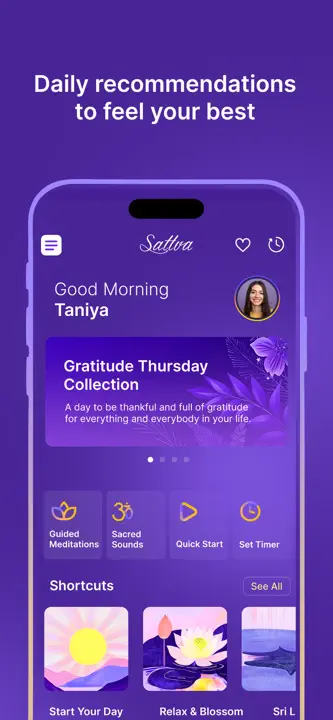 Sattva Meditations & Mantrasのスクリーンショット（2/6）