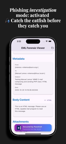 EML Forensic Viewer Screenshot 6 of 6