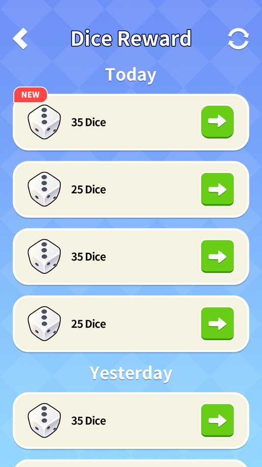 #1. GO! Dice Rewards: Dice & Event (iOS) Podle: Changsha Hongdou Cultural Communication Co., Ltd.