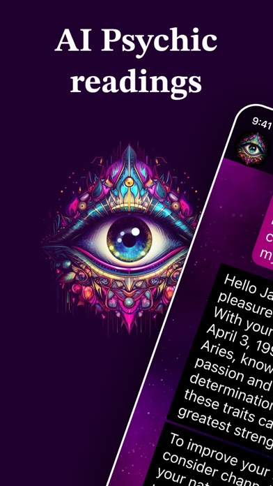 Aurora: AI Psychic Readings Screenshot