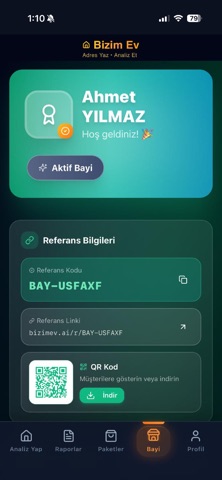 Bizim Ev AI screenshot