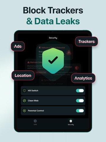 Guru VPN: Fast, Secure Proxy iPad screenshot
