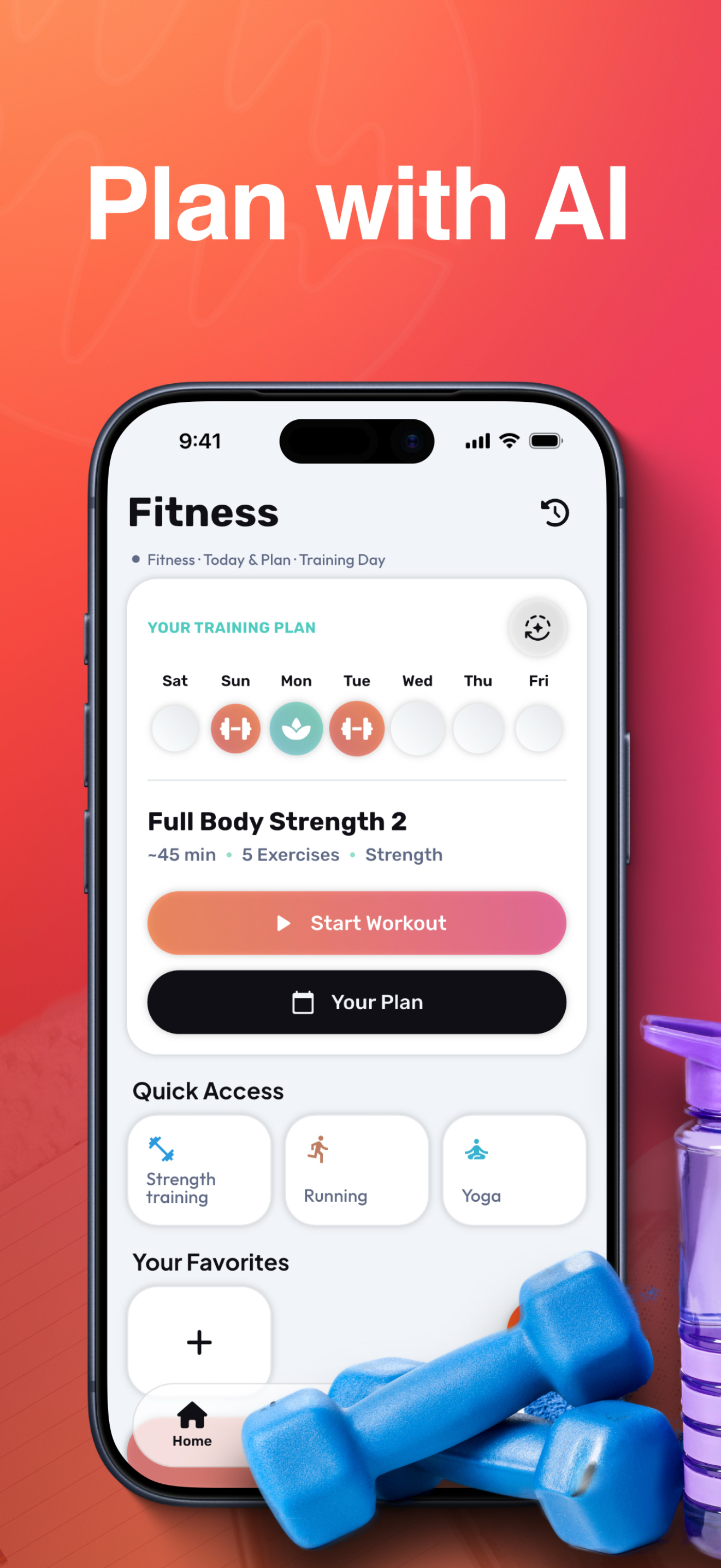Ryvion: AI Workout Planner screenshot 5