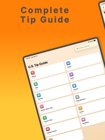Tip Calculator - Tip Check iPad screenshot