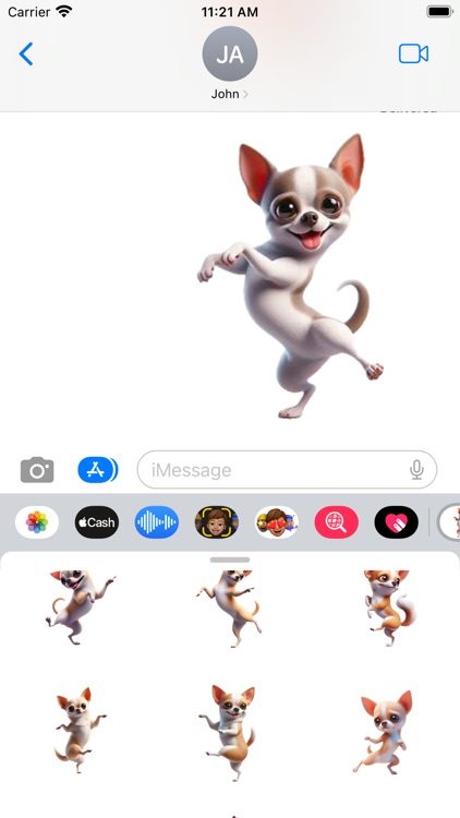 Dancing Chihuahua Stickers screenshot-5