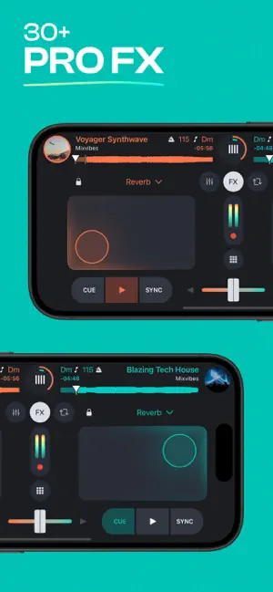 Cross DJ - Music Mixer App iPhone screenshot 6