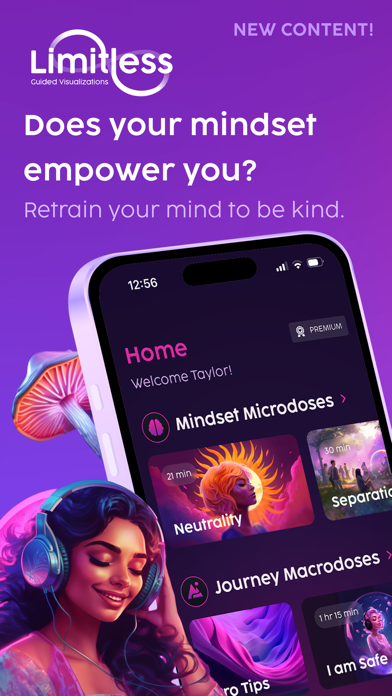 Limitless Guided Visualization Screenshot 1 - AppWisp.com Limitless Guided Visualization Screenshot 1 - AppWisp.com