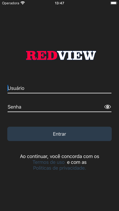 REDVIEW app screenshot