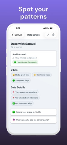 Date Tracker: Dating Journal Screenshot 3 of 6