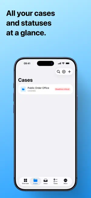Aktenverwaltung screenshot 2