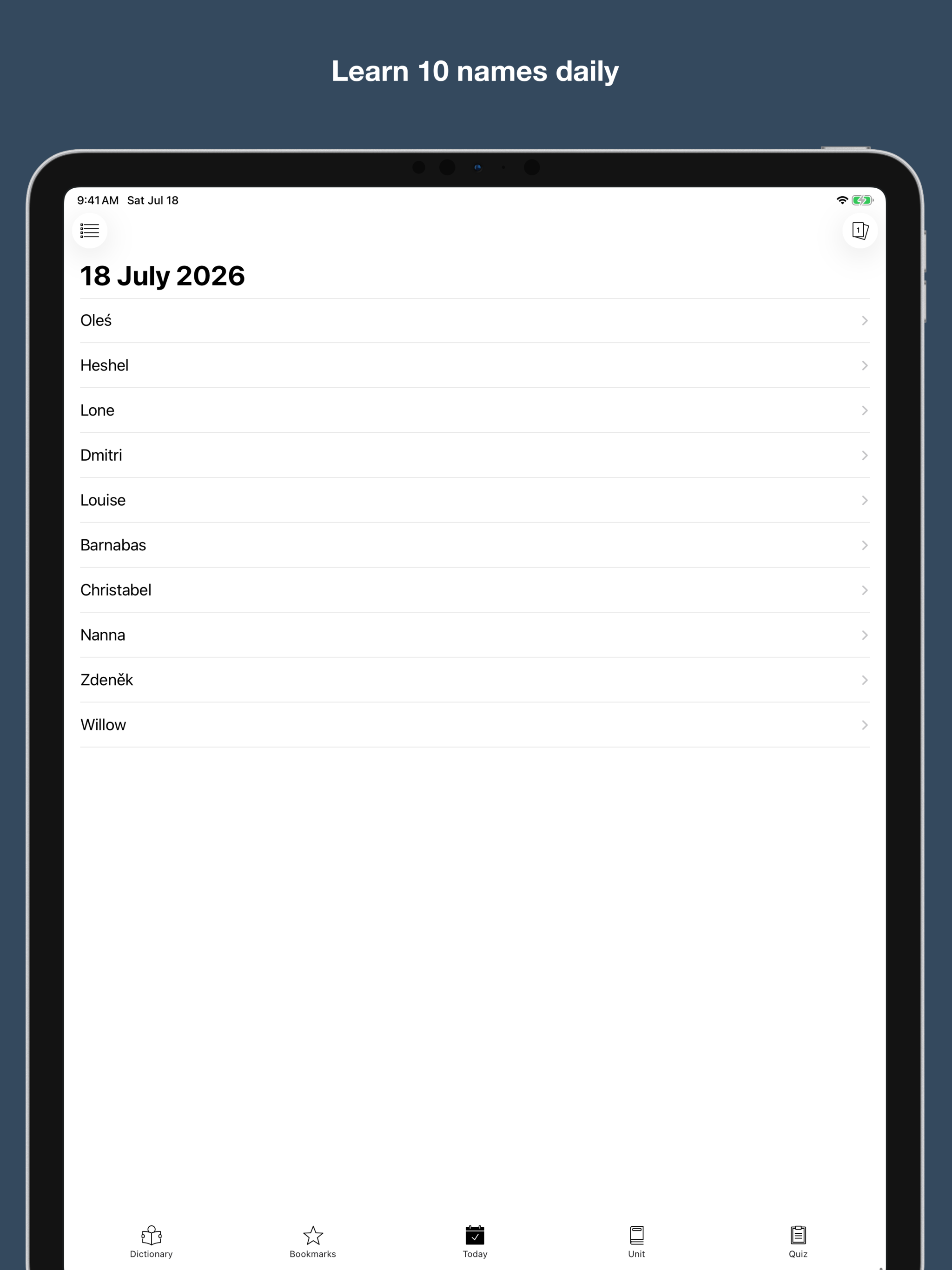 First Name Dictionary screenshot 14