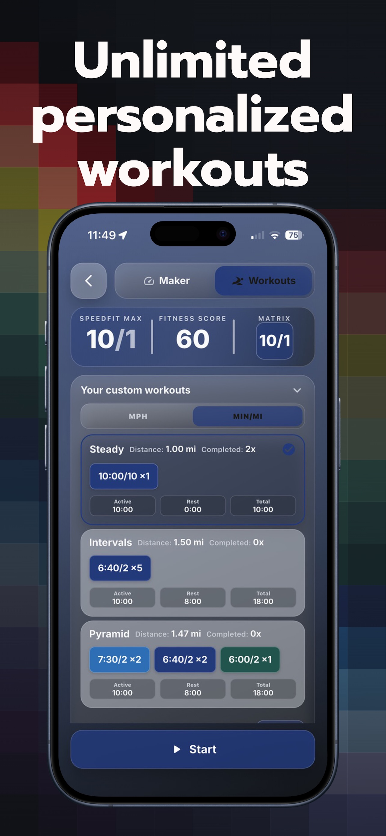 SpeedFit+ screenshot 3