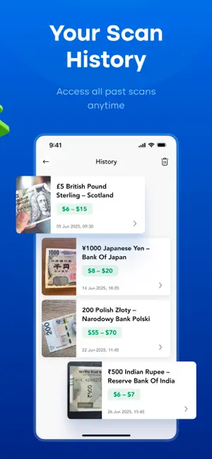 Banknote Identifier & Scanner screenshot 3