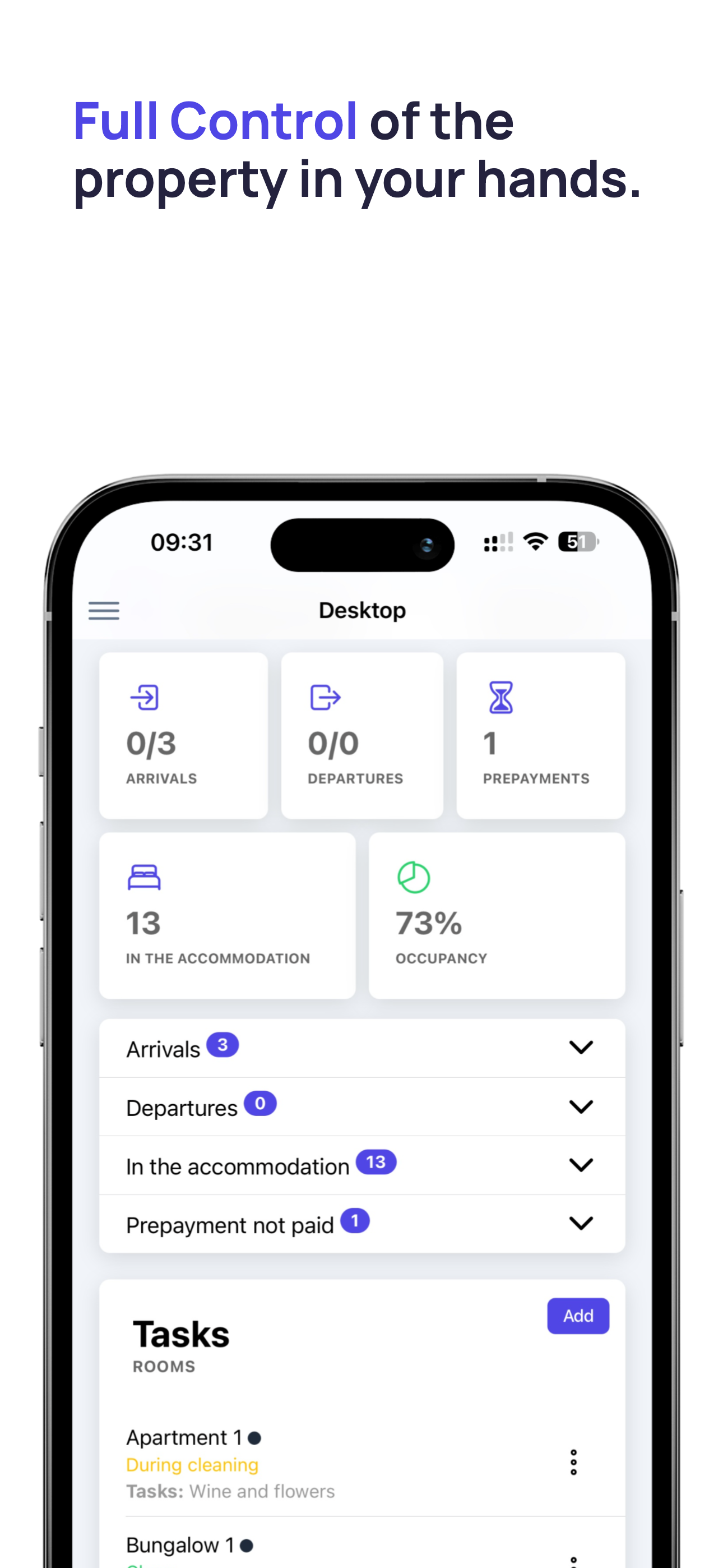 mobile-calendar booking system screenshot 6