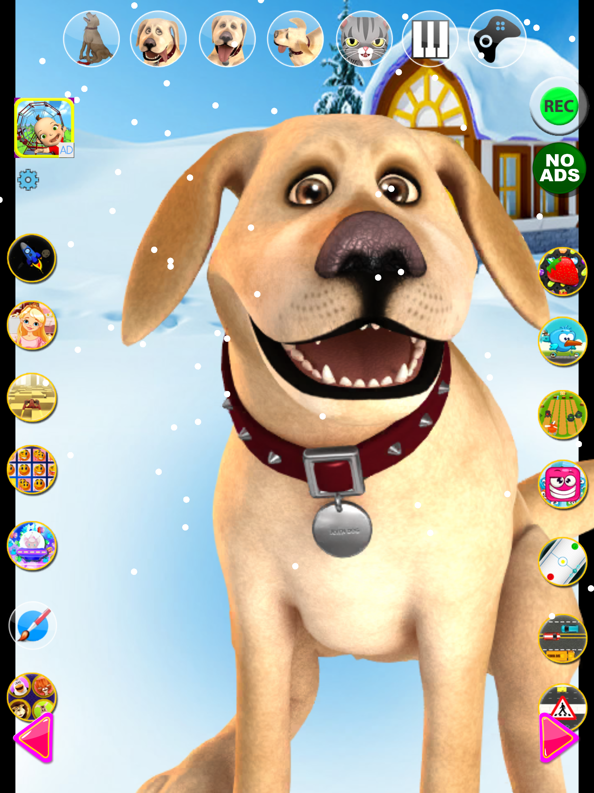 Talking John Dog - Frozen City screenshot 11