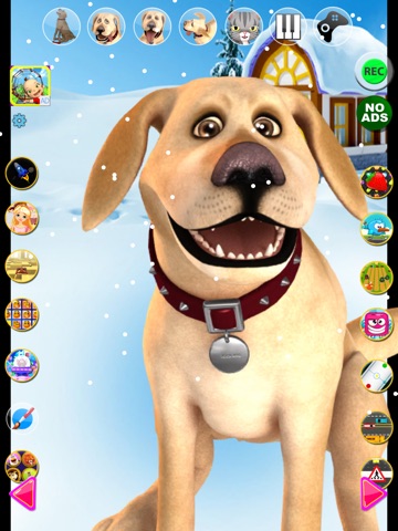 Talking John Dog - Frozen City iPad screenshot