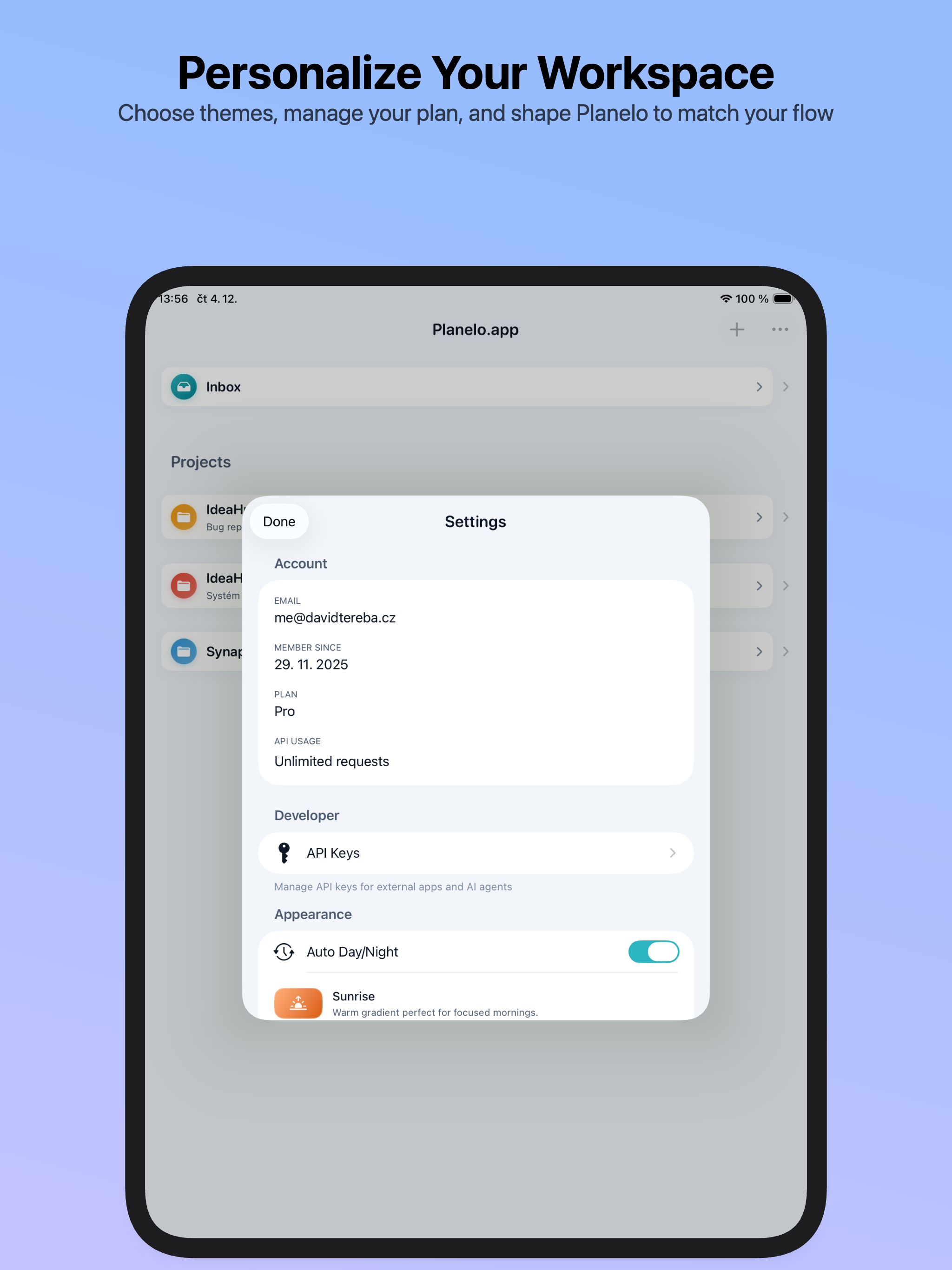Planelo: Idea & Project Hub screenshot 17