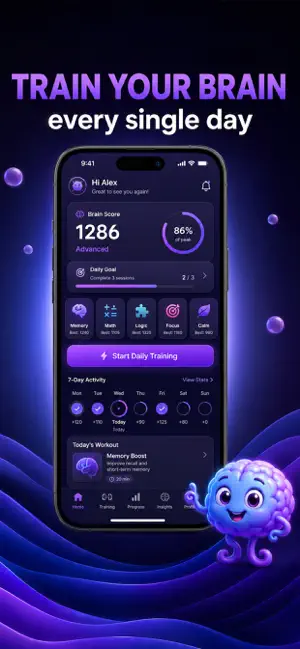 Okto: Brain Training & Tests screenshot 2