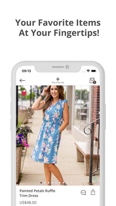 Betsey's Boutique Shop Screenshot