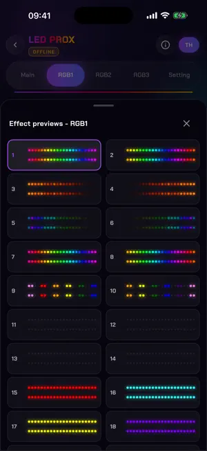 LED PROX screenshot 2