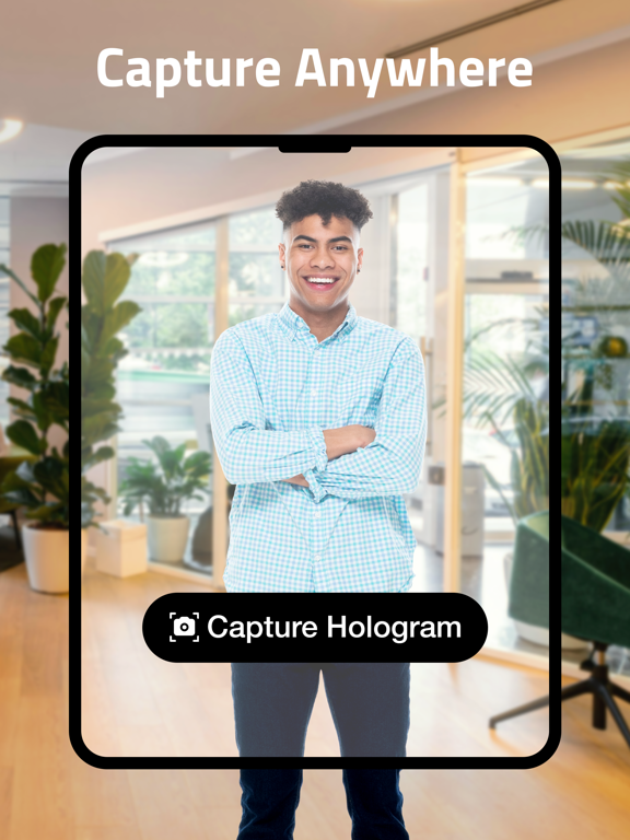 HoloConnect iPad screenshot 4 - Social Networking app