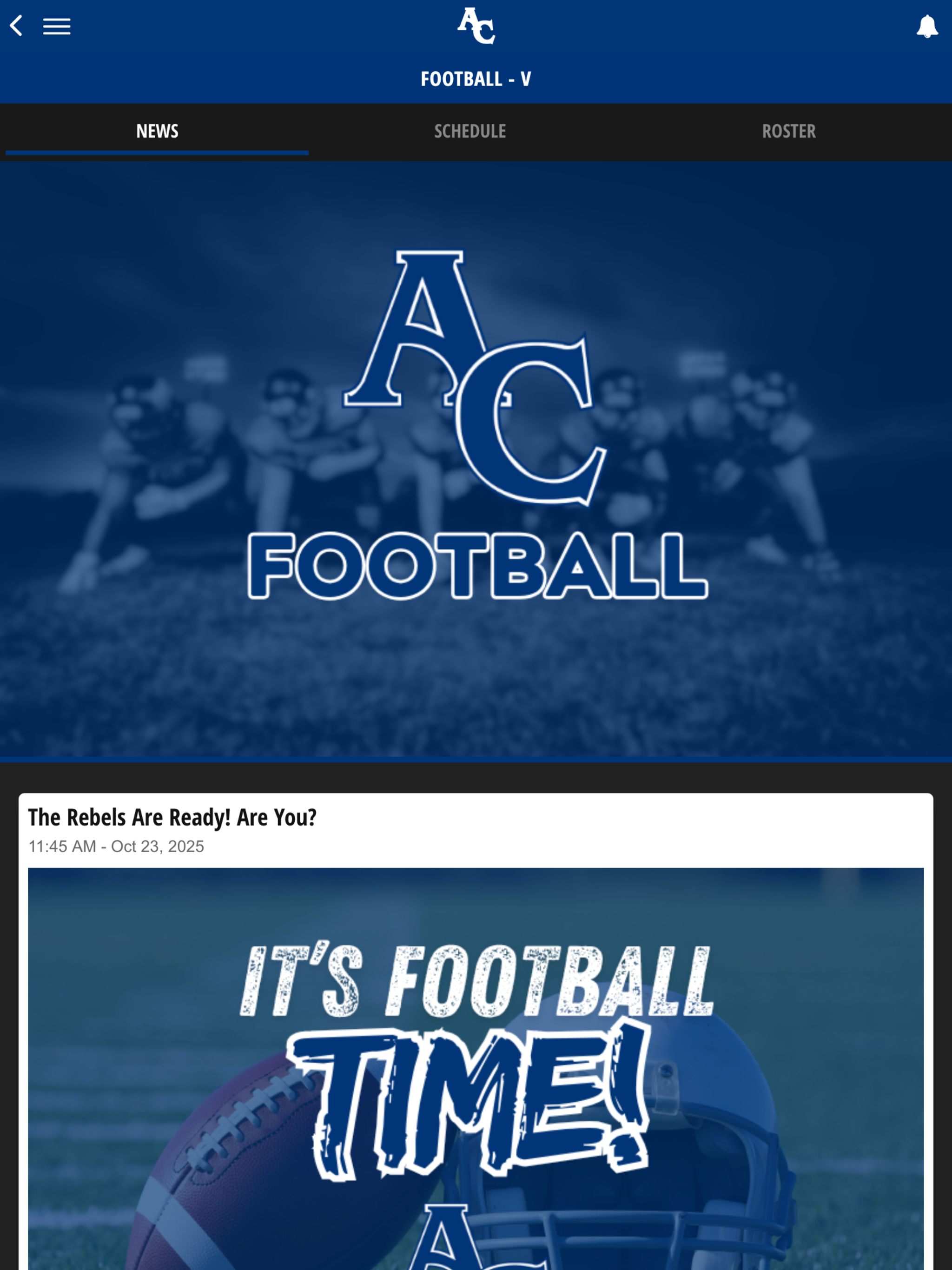 ACCS Athletics screenshot 12