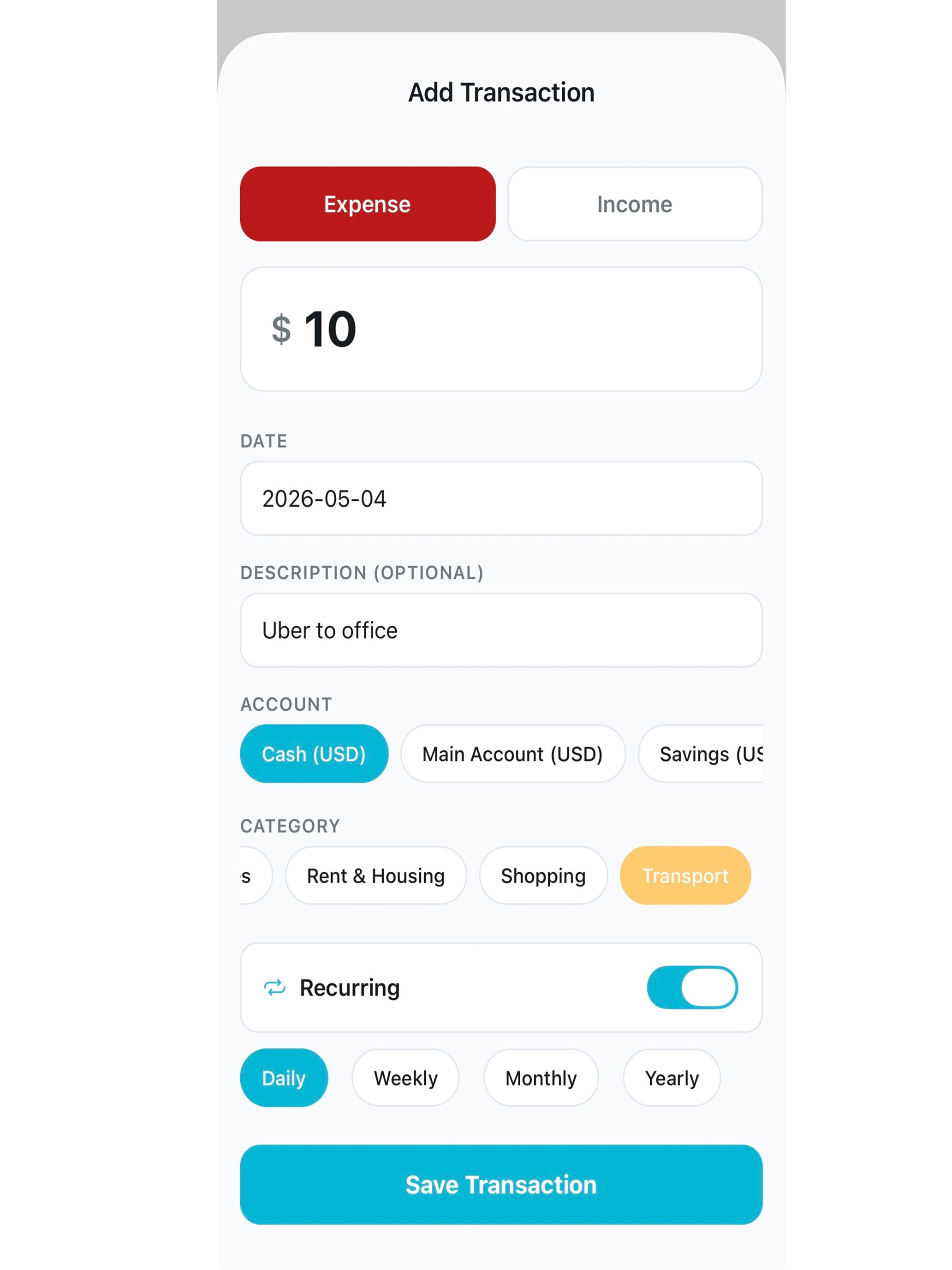 Fynance — Smart Budget Control screenshot 11