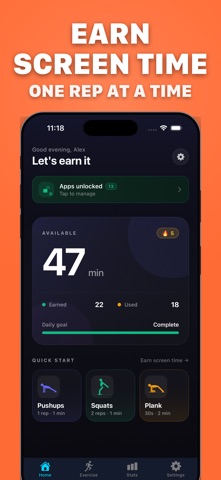 Screen Time - BurnToScroll screenshot